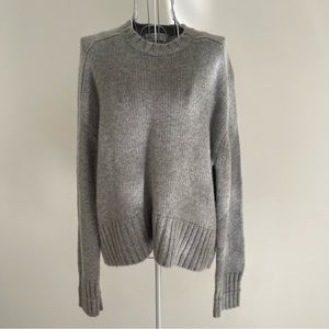 Everlane Gray Crew Neck Sweater